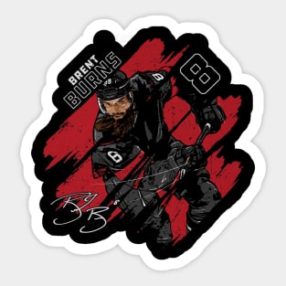 Brent Burns Carolina Stripes Sticker